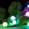 Светящийся шар RGB LED 30см для улицы