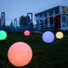 Светящийся шар RGB LED 20см для улицы