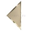 БМК295-Зеркальная потолочная плитка бронза матовый квадрат 295х295мм фацет 10мм