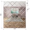 Зеркальное панно зеркальная плитка квадрат 18 см с фацетом